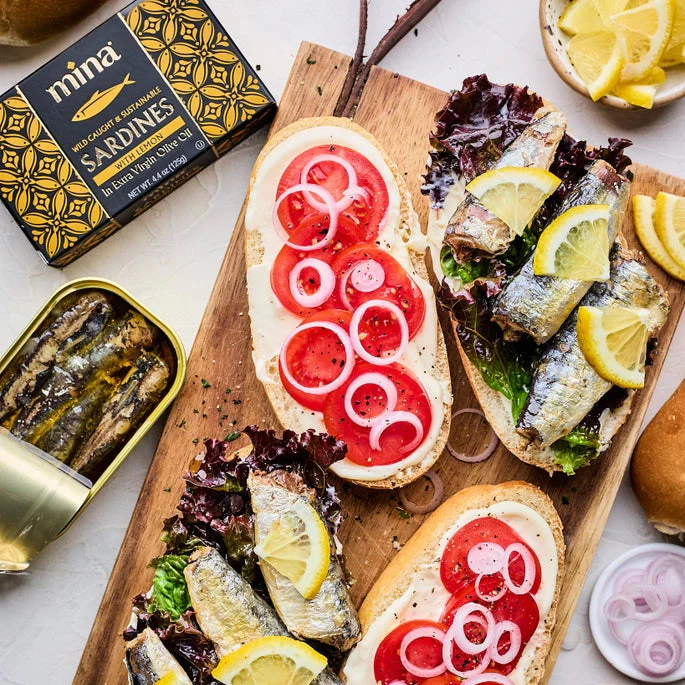 4.4 oz Sardines in Extra Virgin Olive Oil with Lemon - Image 3