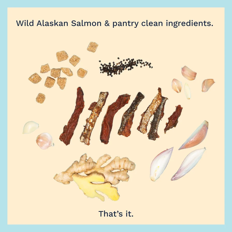 Teriyaki Wild Alaskan Sockeye Salmon Jerky - Image 5